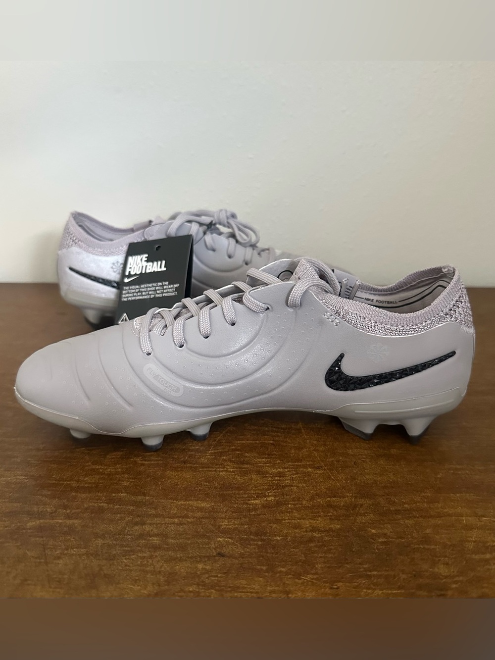 Nike Tiempo Legend 10 Elite FG Soccer Cleats Atmosphere Grey HF4371-001 Men’s 6 - Picture 6 of 8